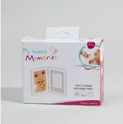 Baby Sweet Memories Single Photo Frame with Clay