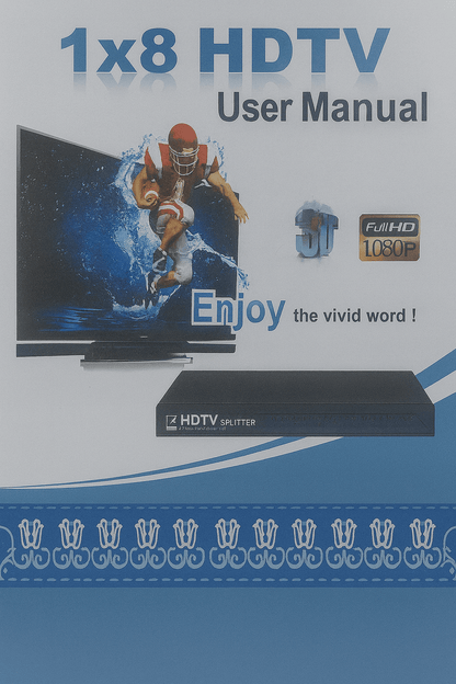 1x8 HDTV Splitter