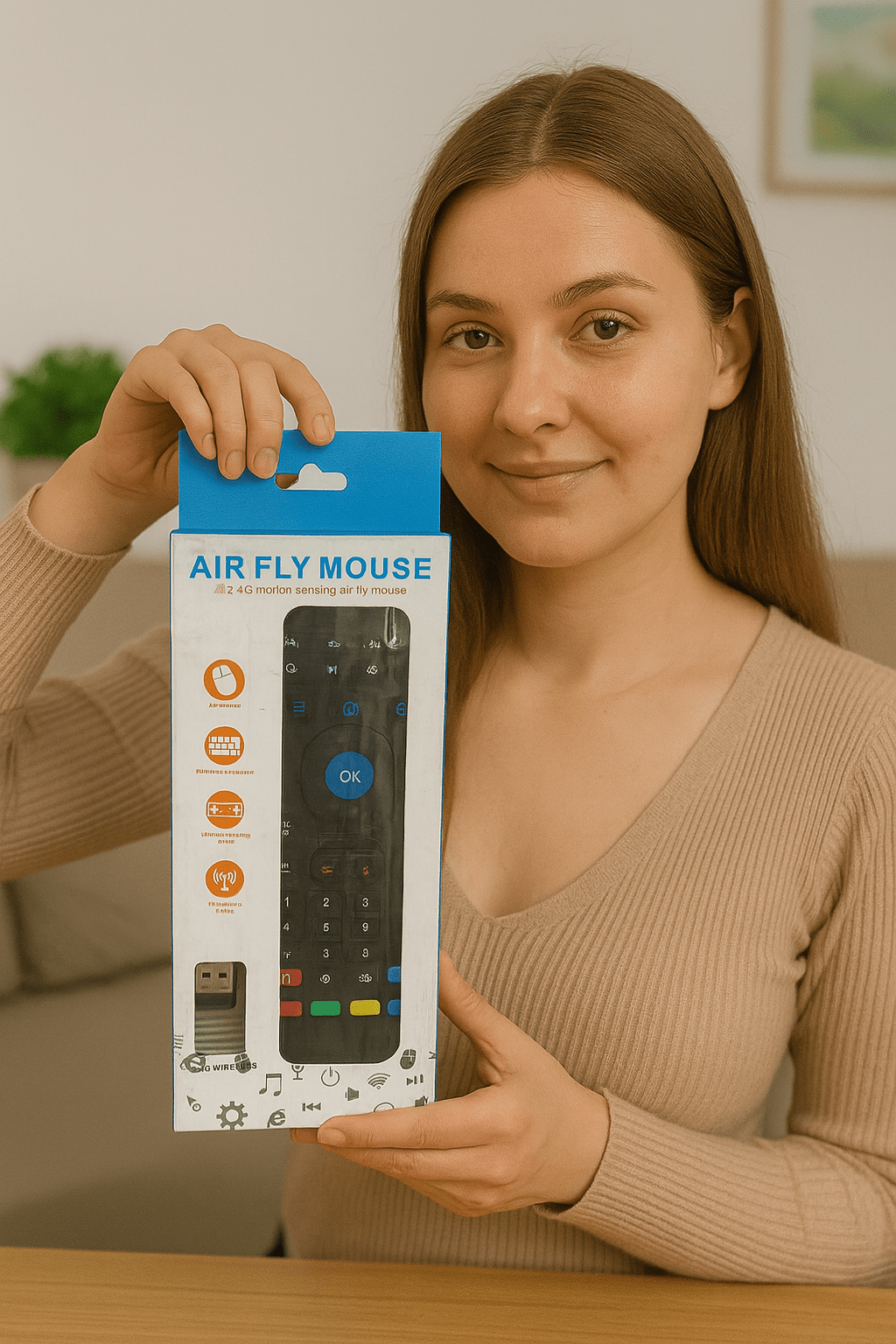 2.4G Air Fly Mouse Remote