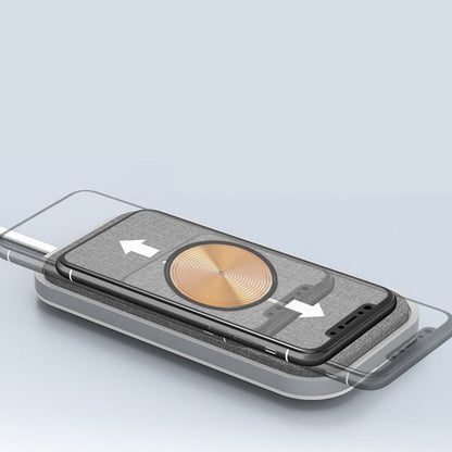 Compatible with Apple, Le Chargeur Sans Fil Convient A La Charge Rapide Automatique Automatique Du Telephone Portable Universel Apple IPhone  Huawei  Xiaomi  Samsung